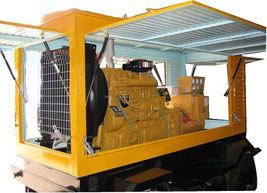 杭州萧山移动电站(移动柴油发电机组) 杭州萧山移动电站(移动柴油发电机组)